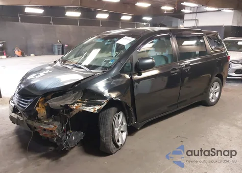 2017 Toyota Sienna L 7 Passenger from USA, damaged, VIN 5TDZZ3DC3HS869400